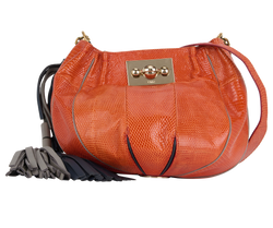 Boudoir Crossbody, Lizard, Orange, 03085191, 2*